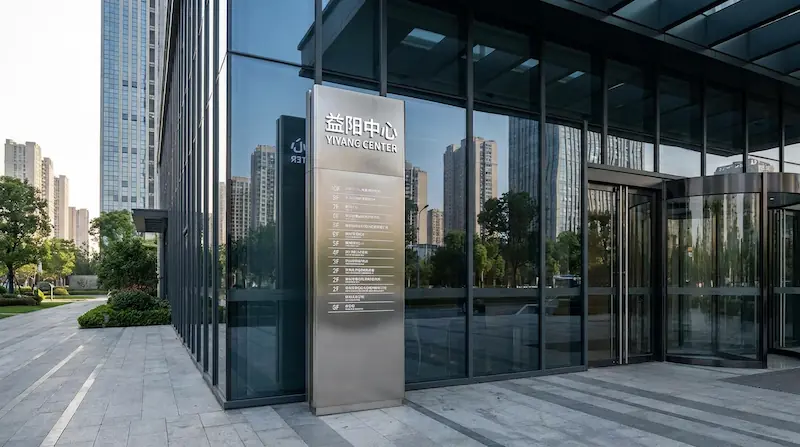 益阳标识标牌制作服务示意图